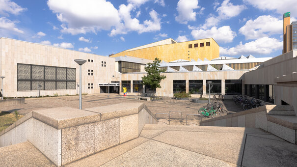 Außenansicht des Ibero-Amerikanischen Instituts in Berlin